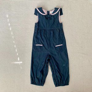 Jojo Maman Bébé Chambray Jumpsuit | 18-24